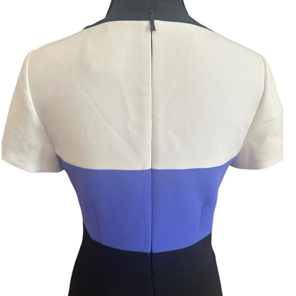 Kate Spade Blue and Black Color Block Dress - Picture 2 of 6